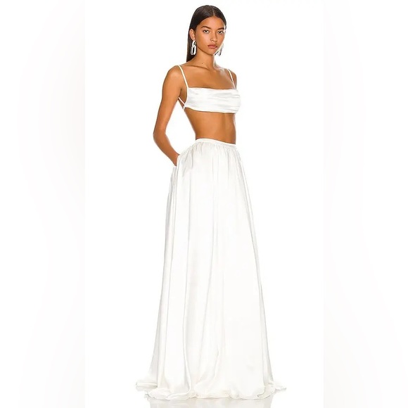 Sau lee x Revolve maría set in white size 6. - Picture 3 of 7